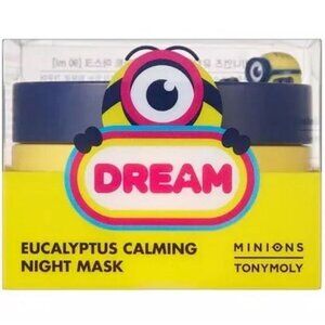 Tony Moly Eucalyptus Calming Night Mask Minions Limited Edition 2.7 oz NEW